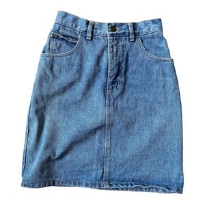 Vintage Georges Marciano for GUESS Denim Skirt Size 27